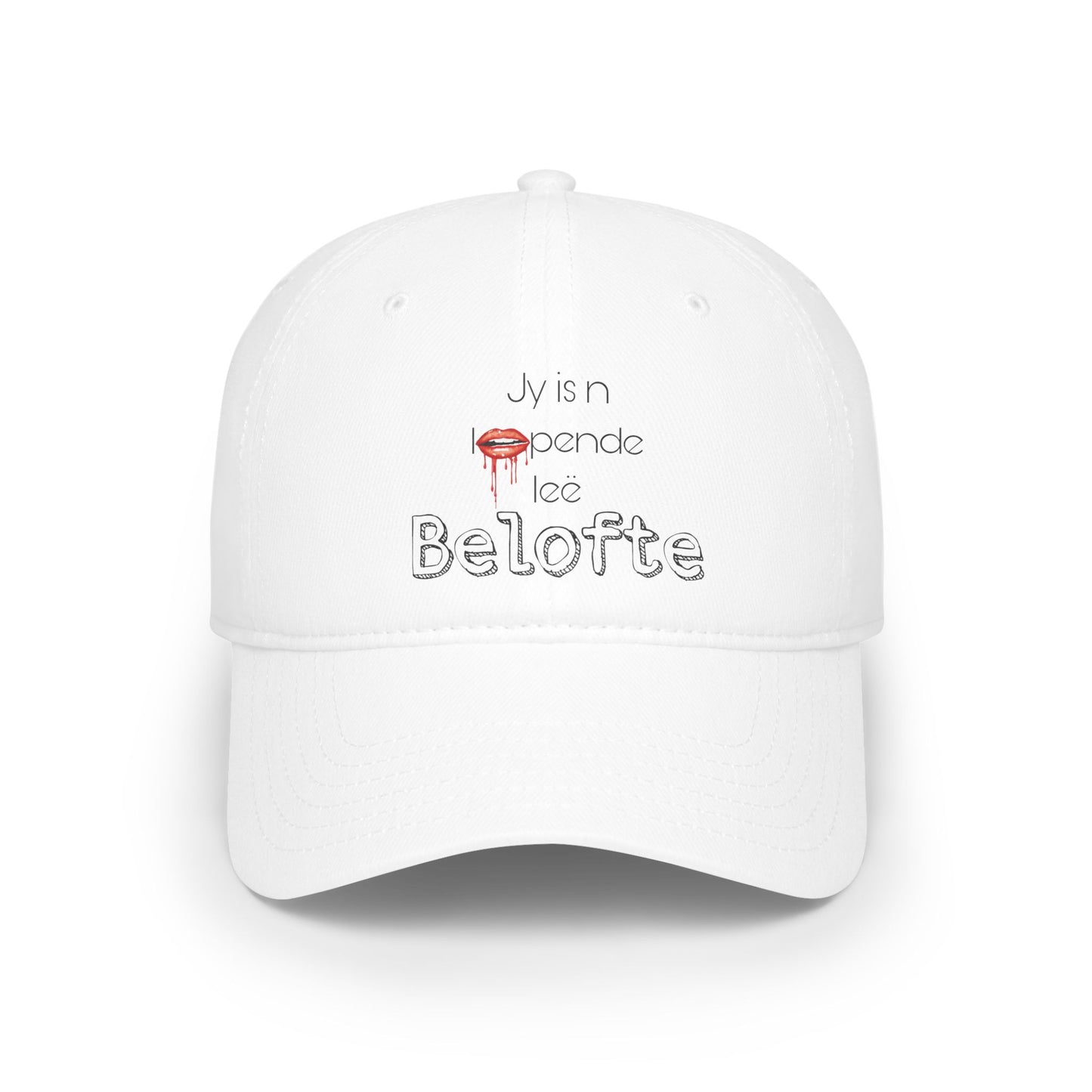 Jy is n loopende leë belofte - Cap