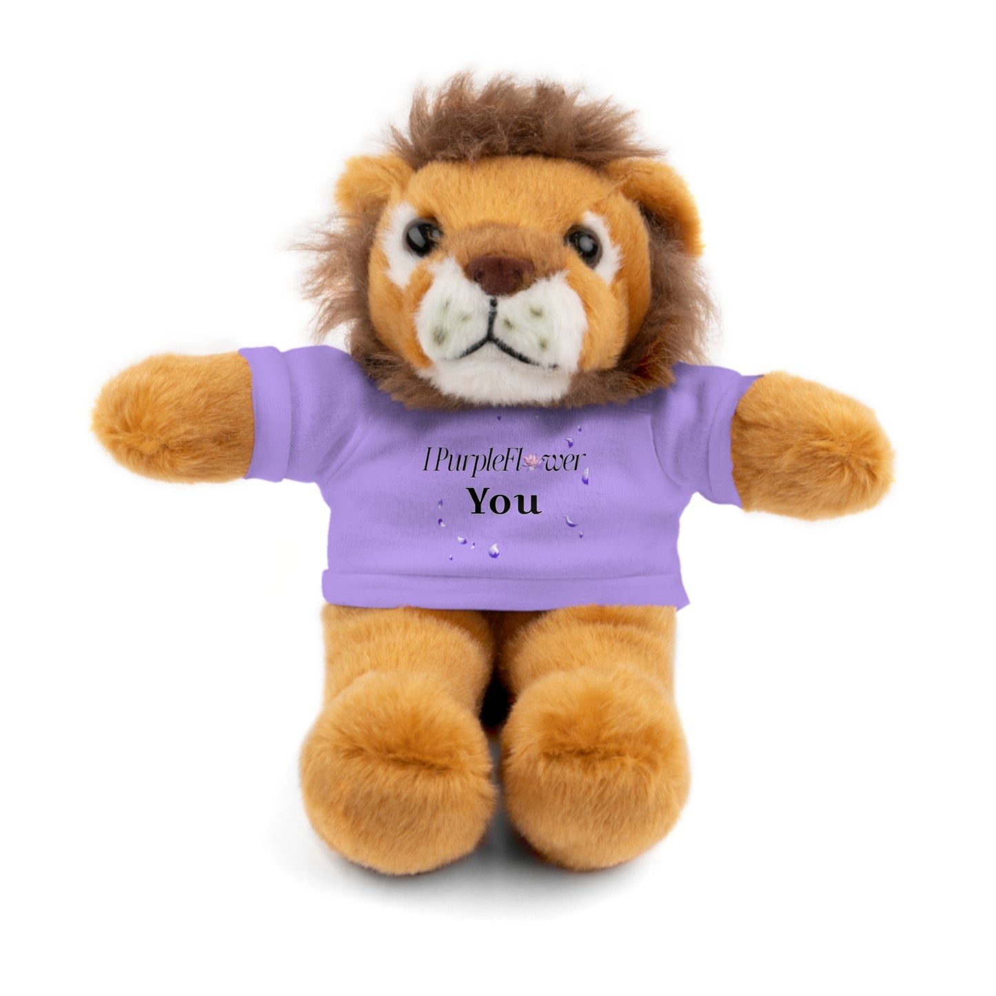 I PurpleFlower You - Stuffed Animals with Tee