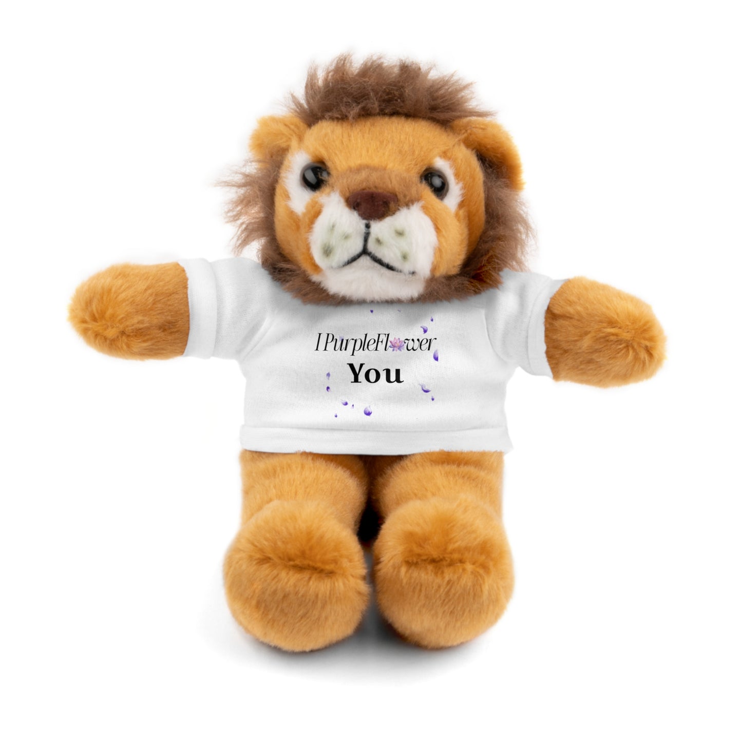 I PurpleFlower You - Stuffed Animals with Tee