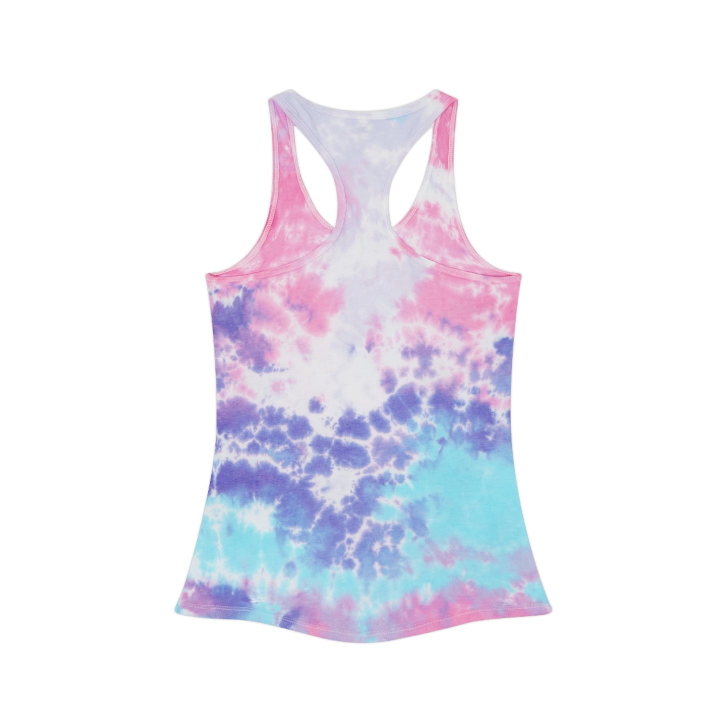 Ek is so 5 rand oor dit - Tie Dye Racerback Tank Top