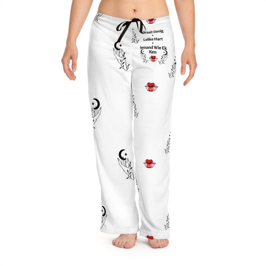 Oraait Gesig - Women's Pajama Pants (AOP)