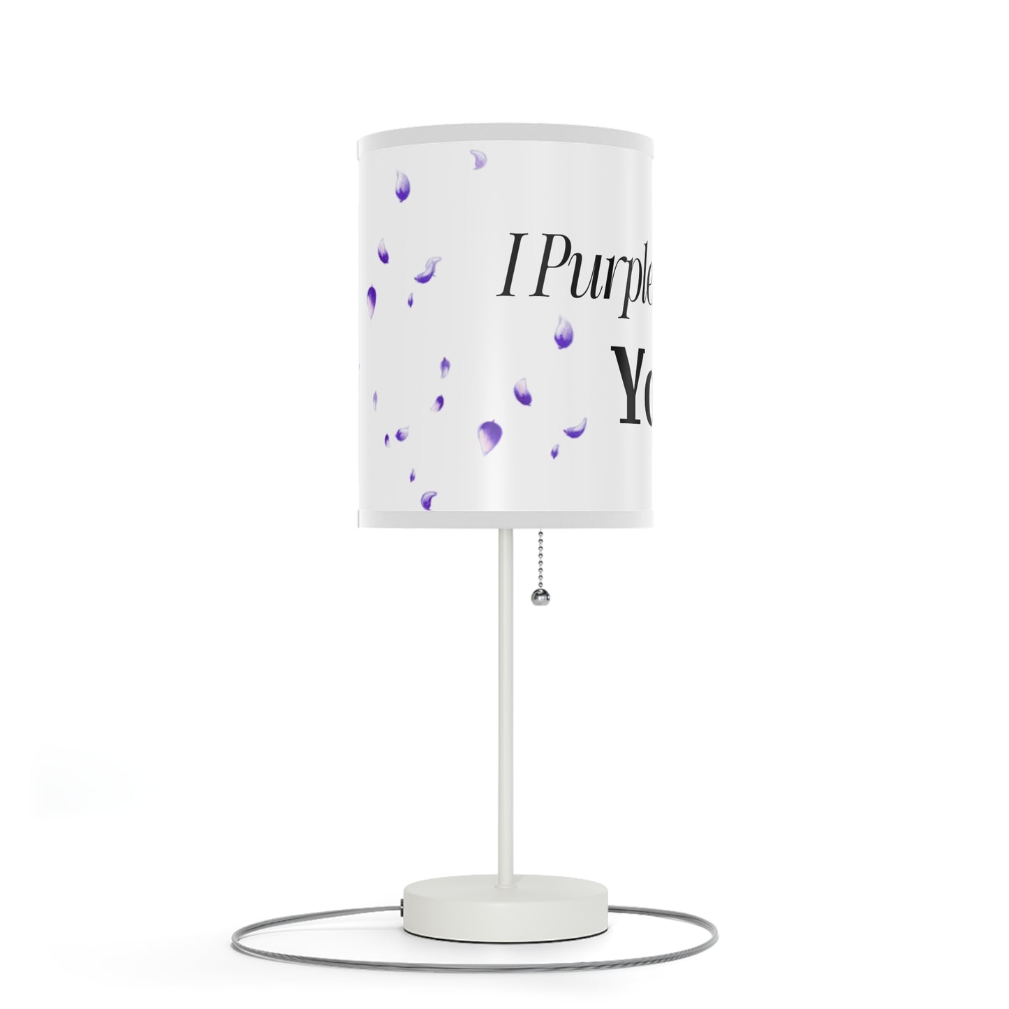 I PurpleFlower You - Lamp on a Stand, US|CA plug