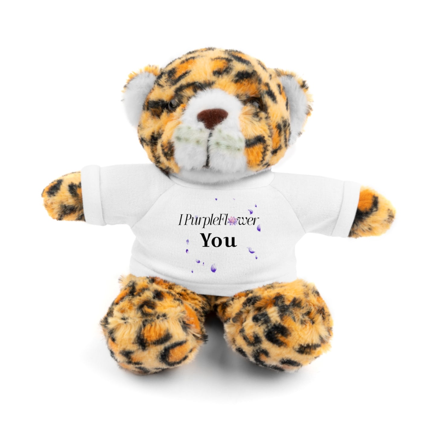 I PurpleFlower You - Stuffed Animals with Tee