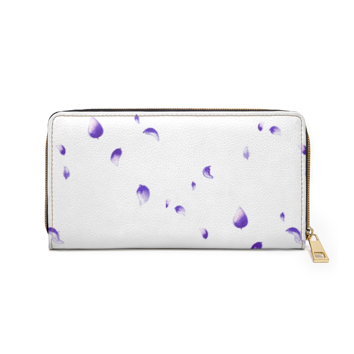 I PurpleFlower You - Zipper Wallet