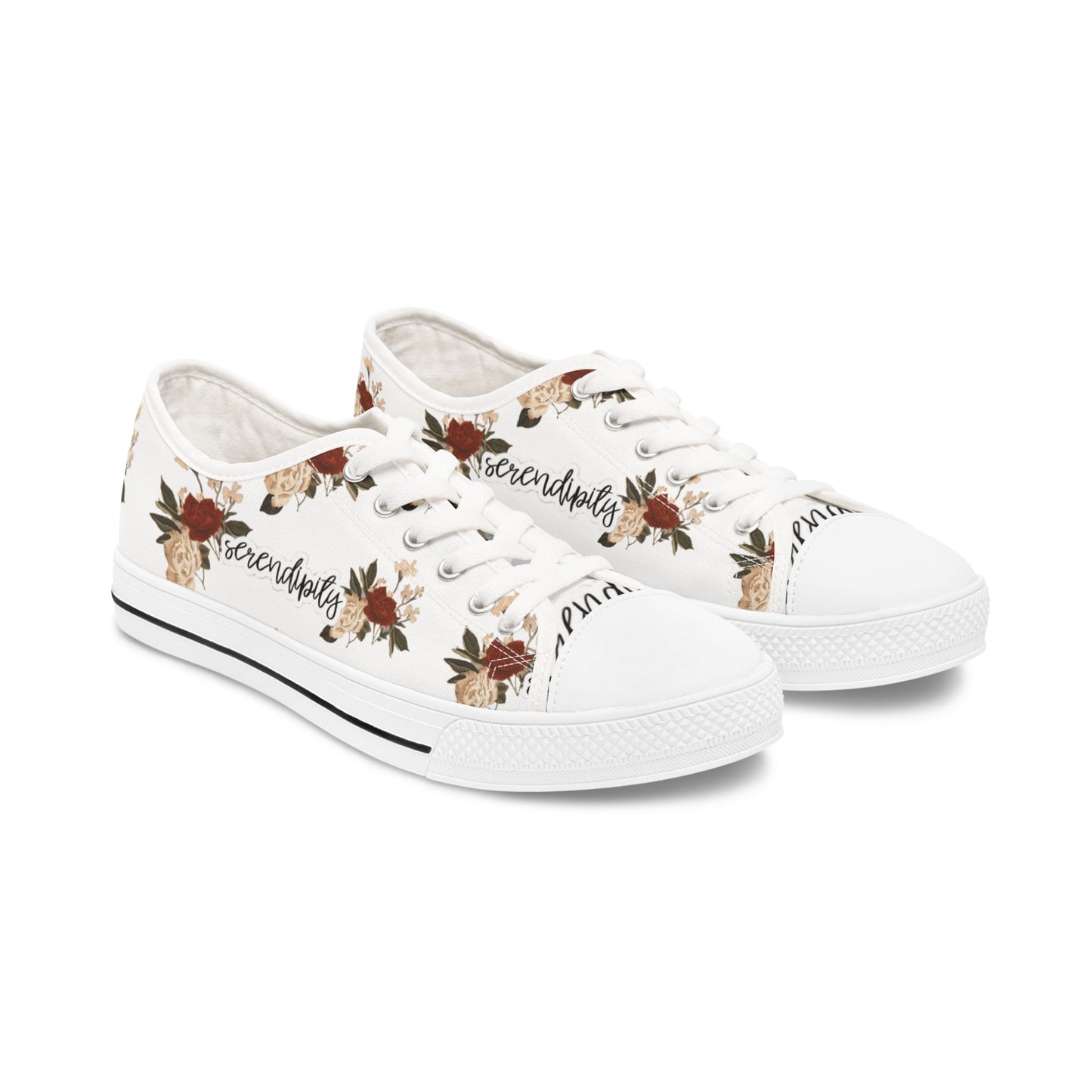 Serendipity Love - Women's Low Top Sneakers