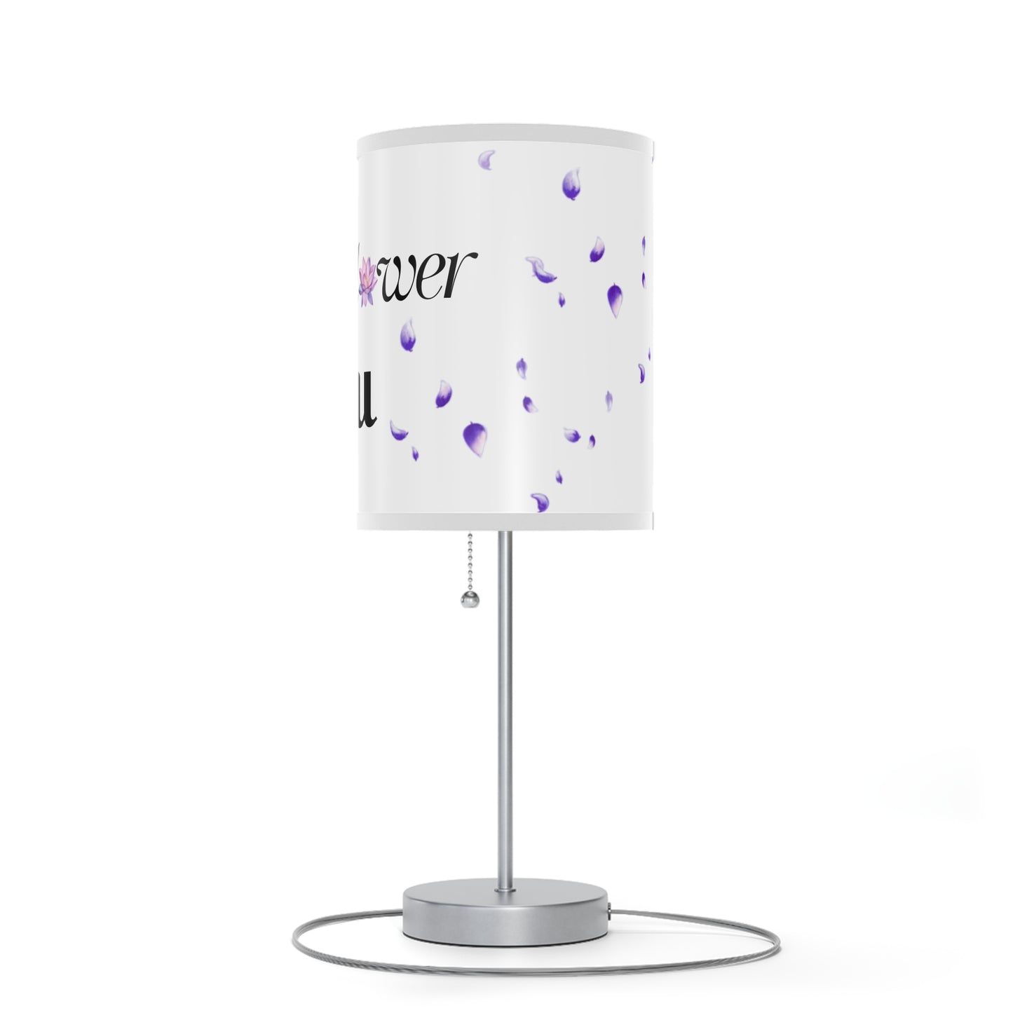 I PurpleFlower You - Lamp on a Stand, US|CA plug