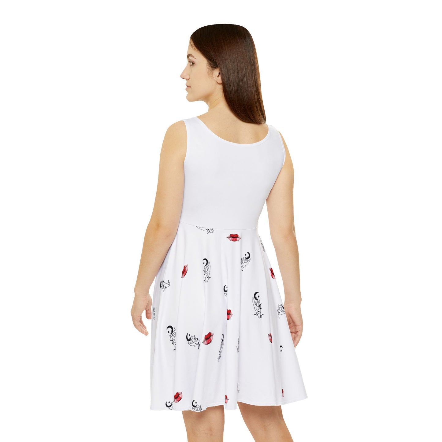 Oraait Gesig - Women's Skater Dress (AOP)