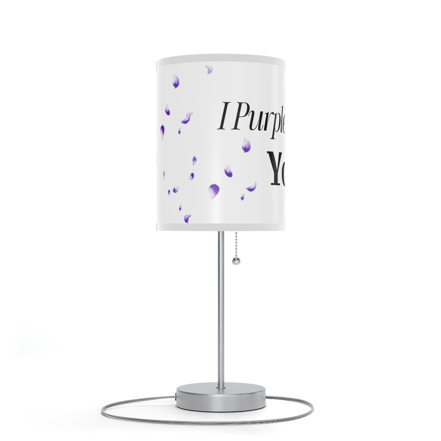 I PurpleFlower You - Lamp on a Stand, US|CA plug