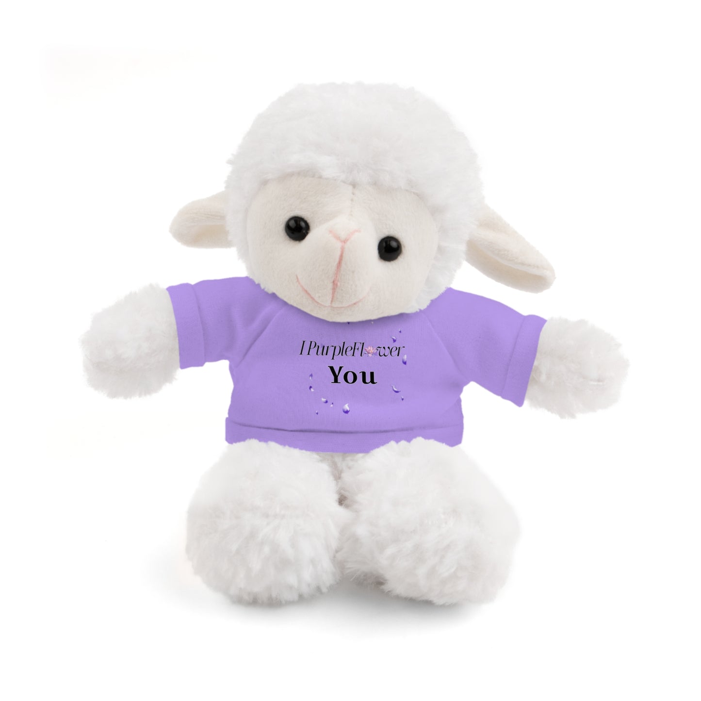 I PurpleFlower You - Stuffed Animals with Tee