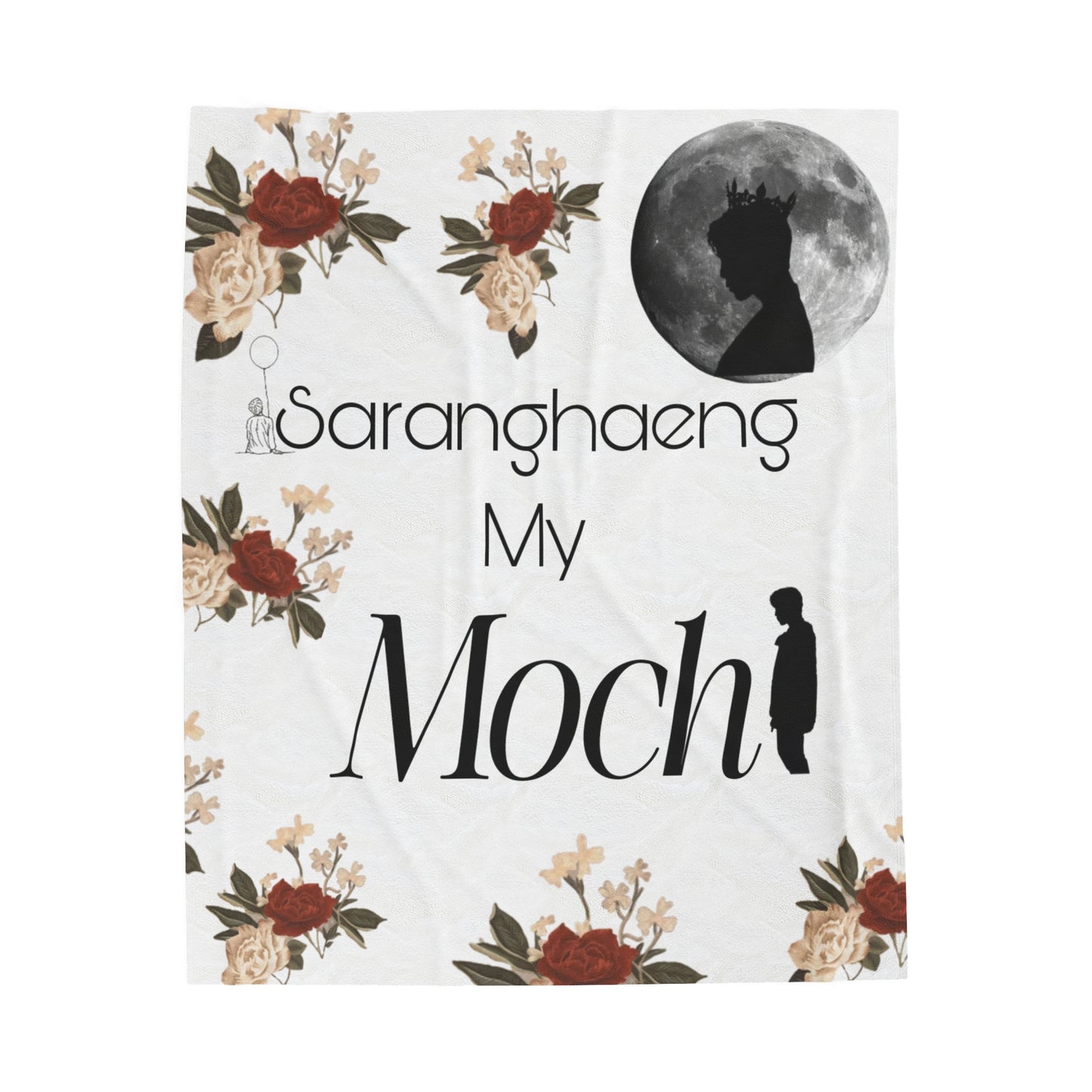 Saranghae My Mochi-Velveteen Plush Blanket