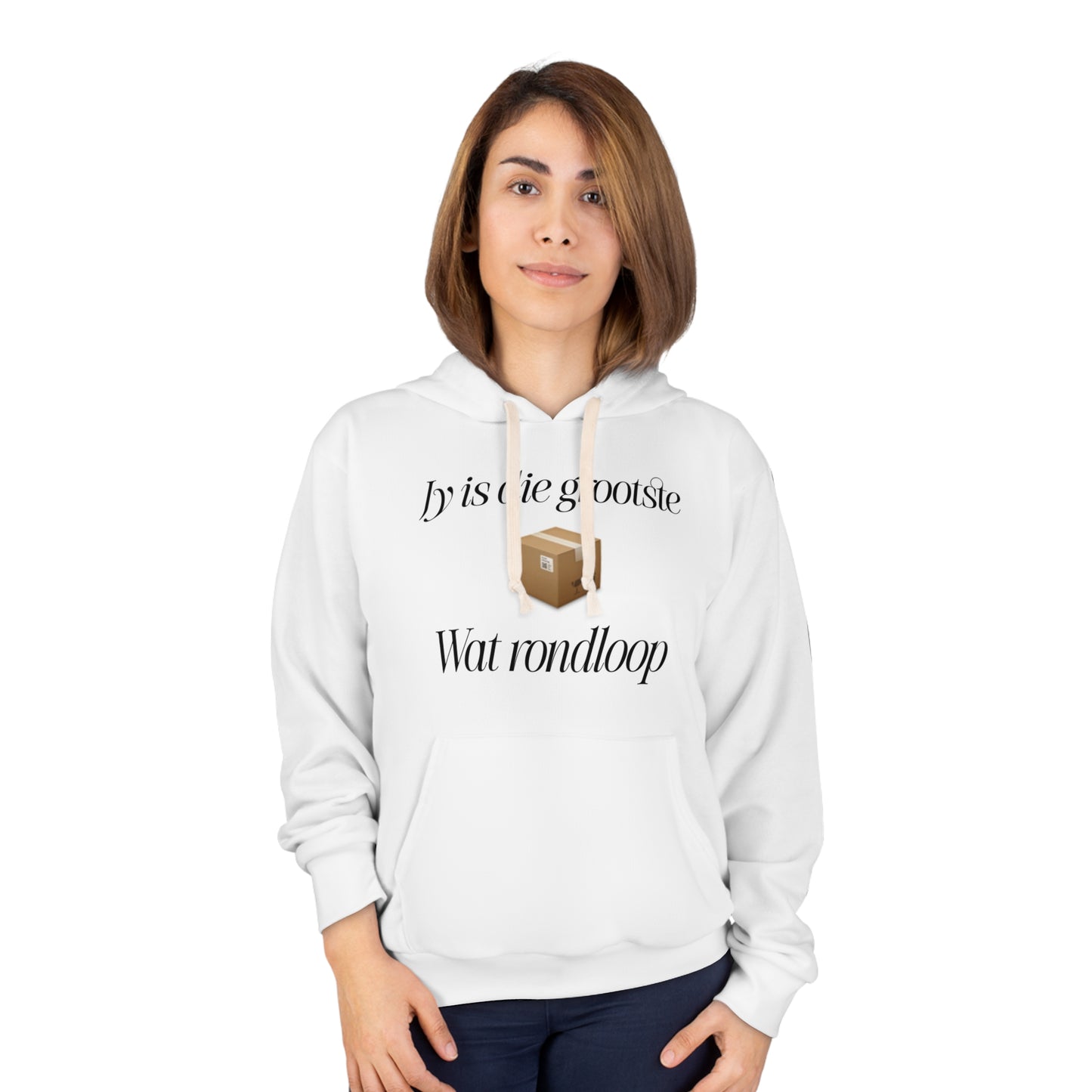 Jy is die Grootste - Unisex Pullover Hoodie (AOP)