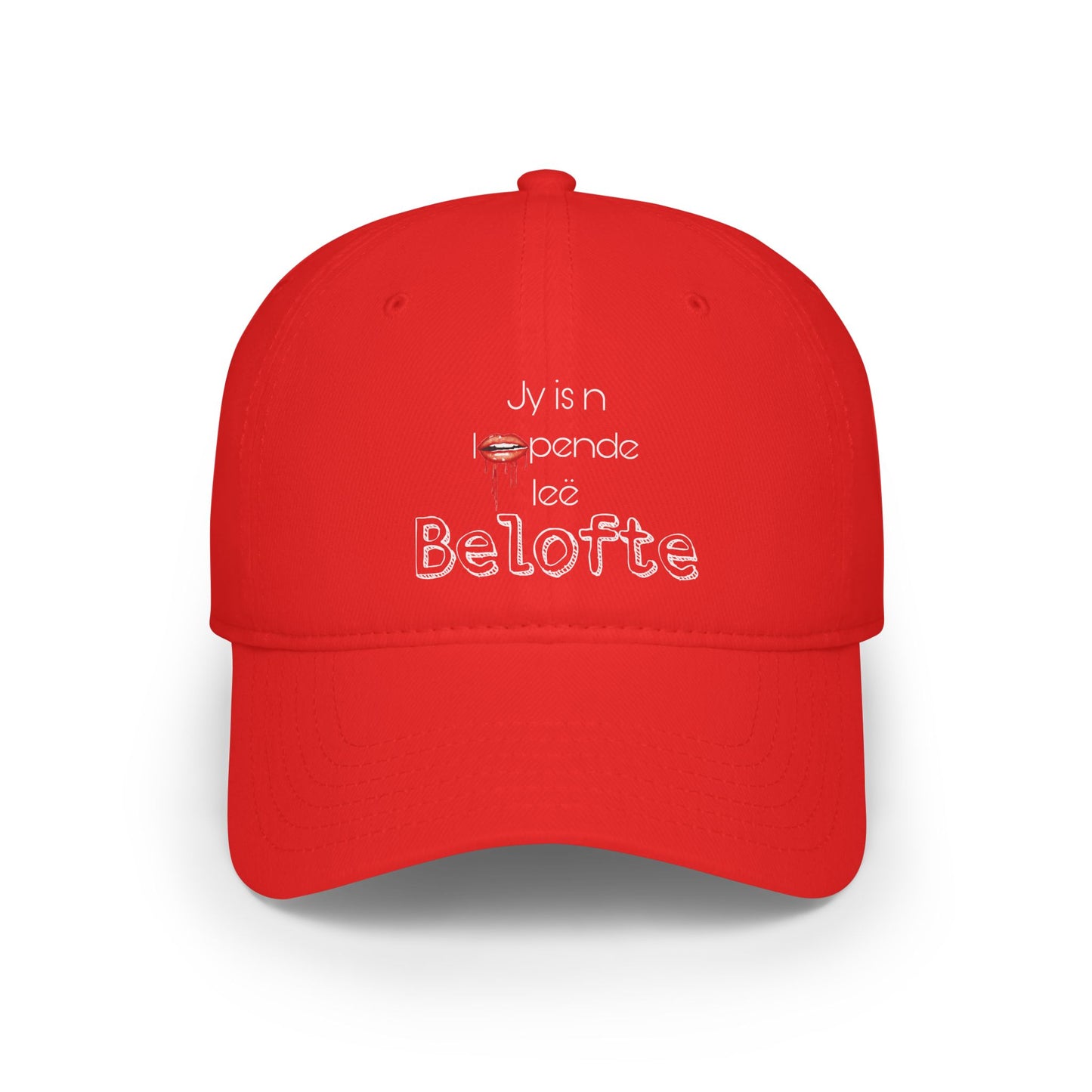 Jy is n loopende leë belofte - Cap