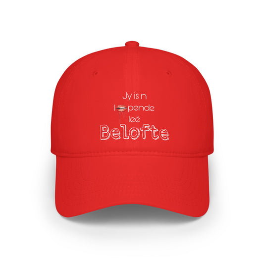 Jy is n loopende leë belofte - Cap