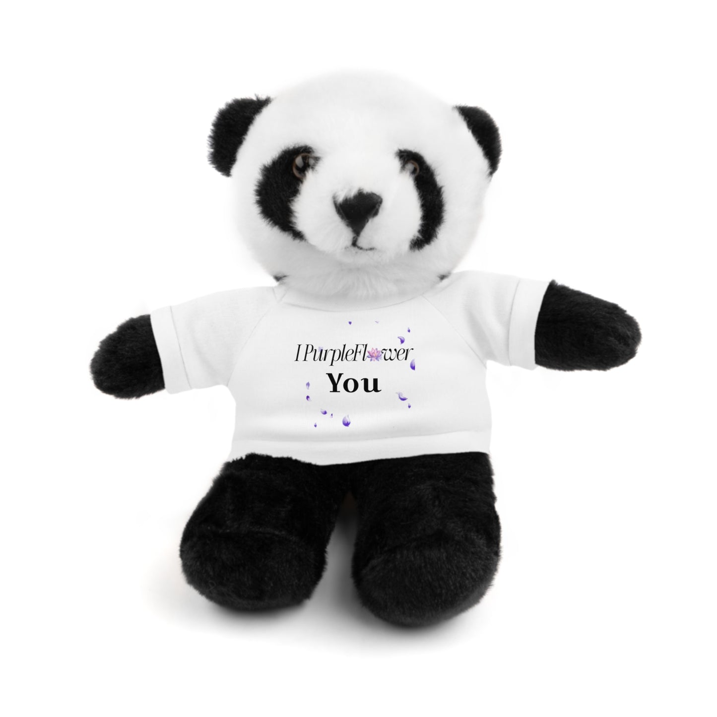 I PurpleFlower You - Stuffed Animals with Tee