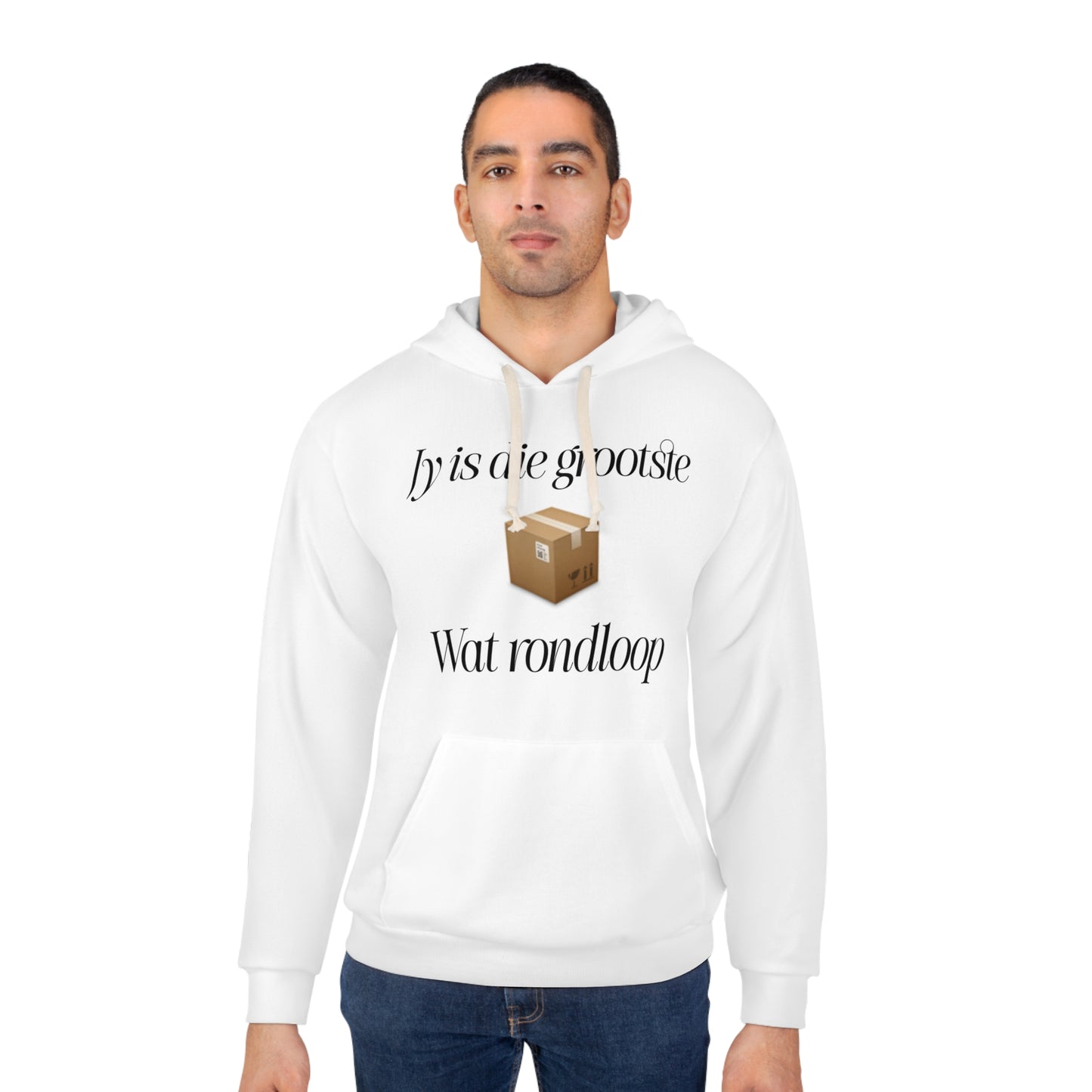 Jy is die Grootste - Unisex Pullover Hoodie (AOP)