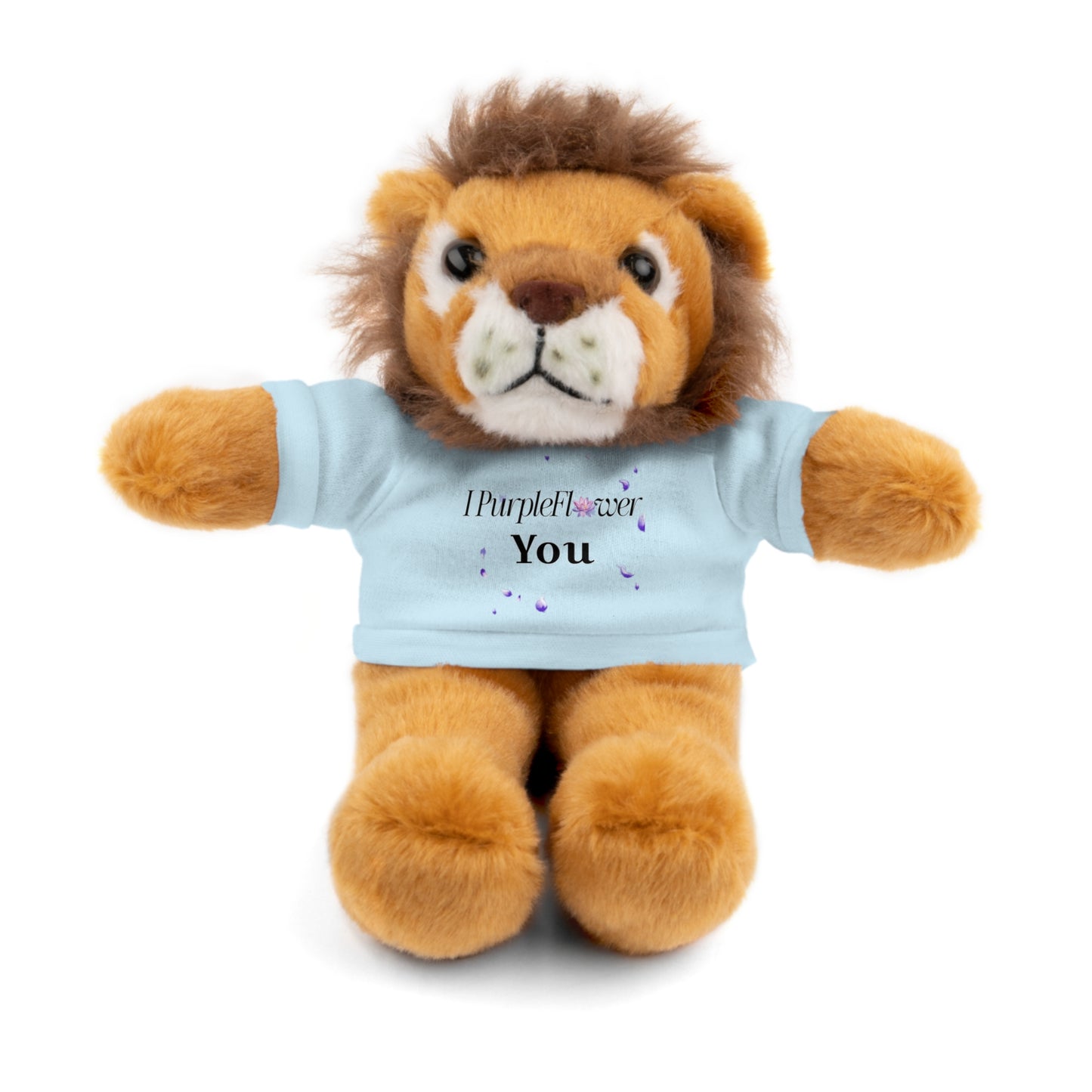 I PurpleFlower You - Stuffed Animals with Tee